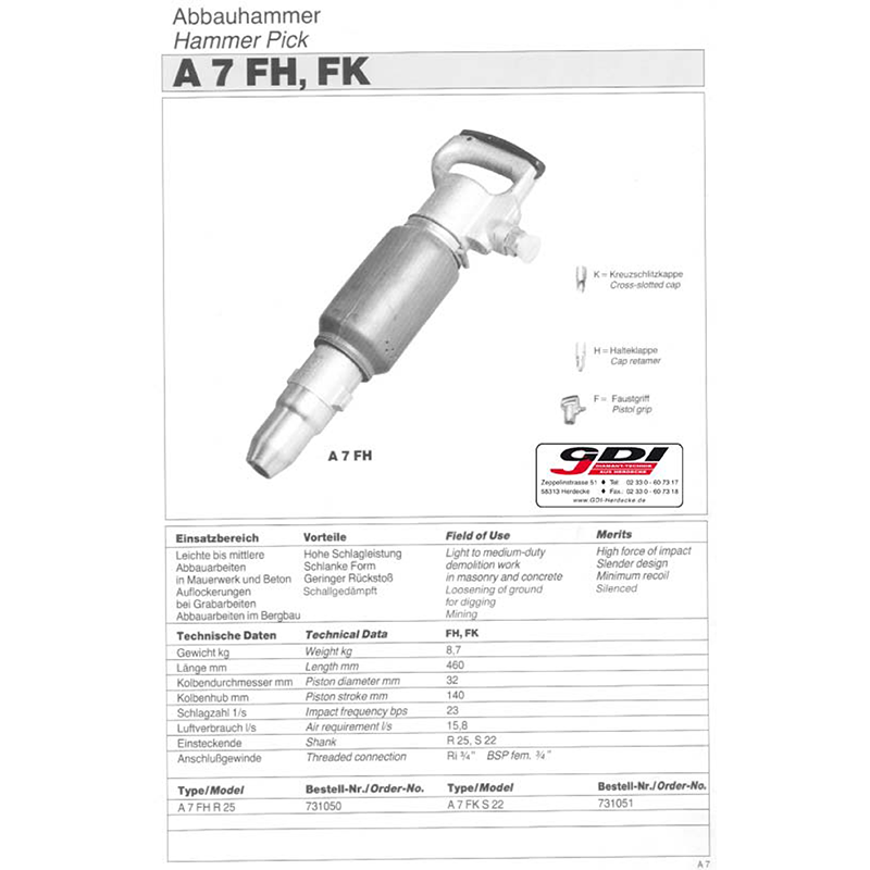 A7 / AL7 / FH FK