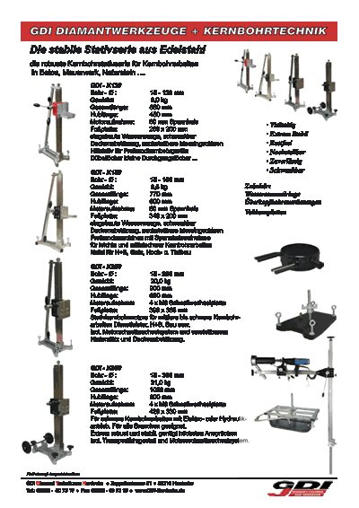 Download Stativserie Edelstahl