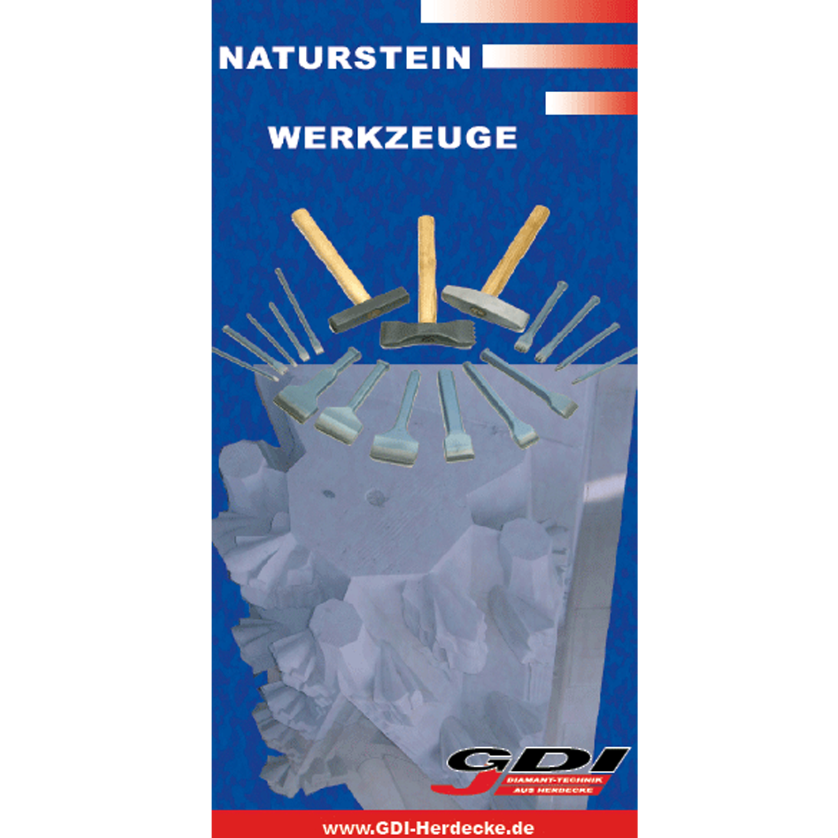 Katalog Gesteinbearbeitung Steinmetzbedarf