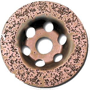 Hartmetallschieben Fräser Schleifteller