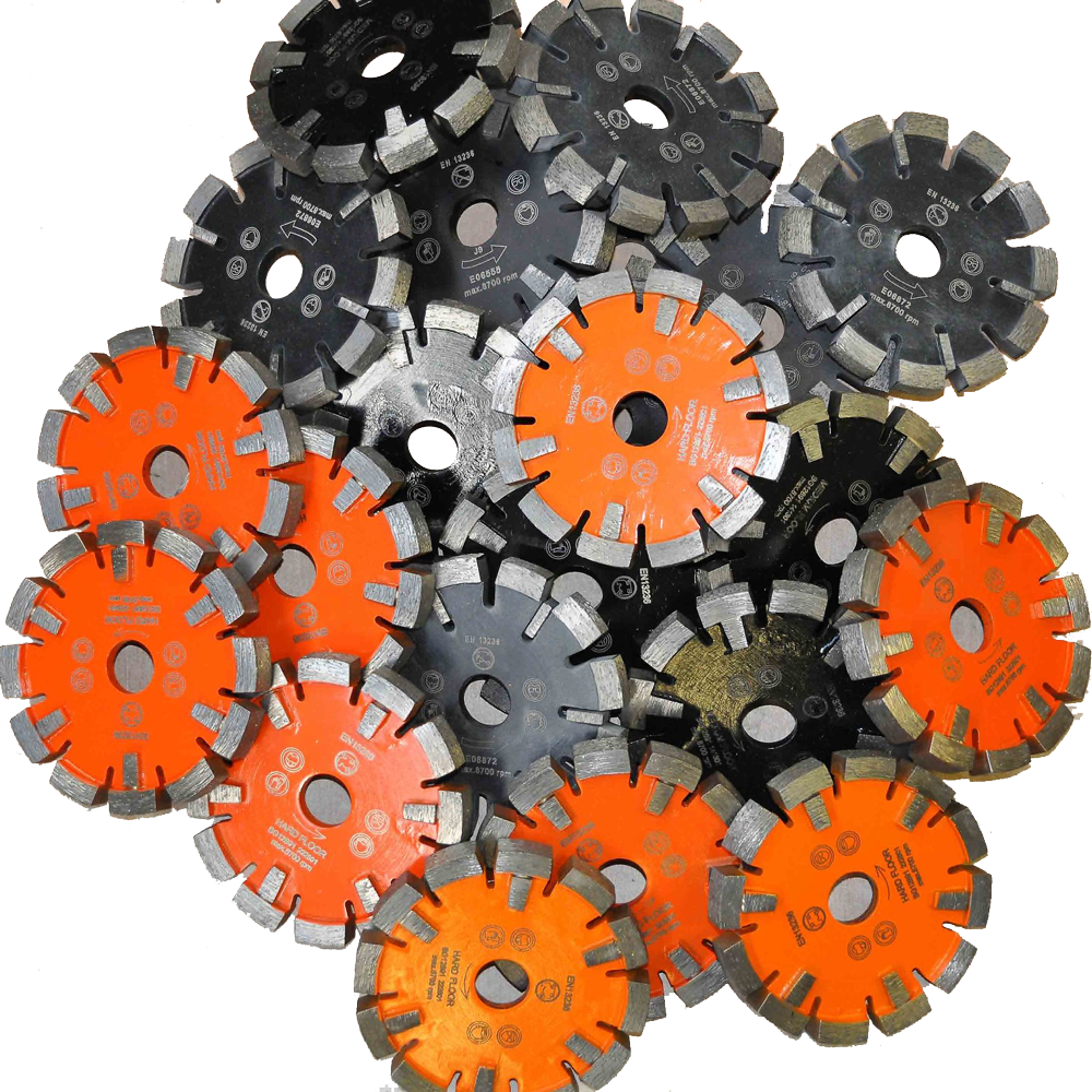 Frässcheiben Fussbodenheizung