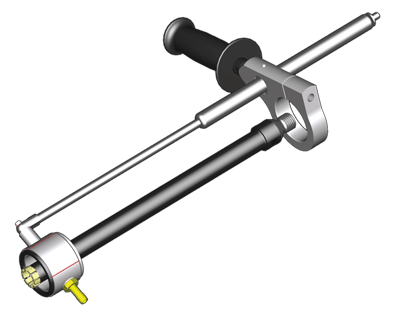 Anbohrhilfe dr Kernbohrmaschinen mit Spannhals 60 mm