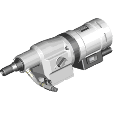 Kernbohrmotor hydraulisch