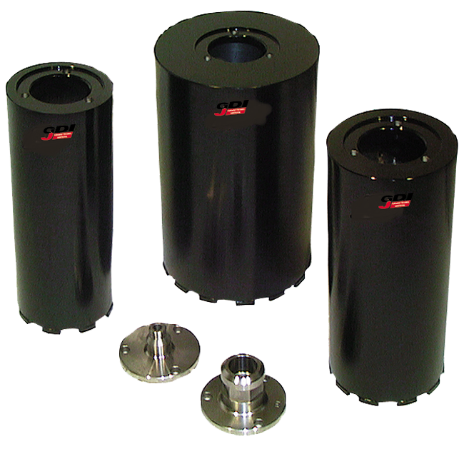 Diamantbohrkronen 3-Loch-Anschluss